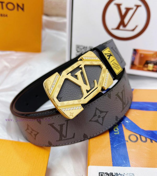 Belt LV Louis Vuitton's top tier replicaThe waistband is made of 100% head layer cowhide, en e0lvkqeo