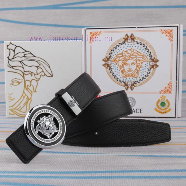 Belt belt Versace cowhide beltMen's belt material: 100% head layer cowhide belt, guaranteed gltbsxvs