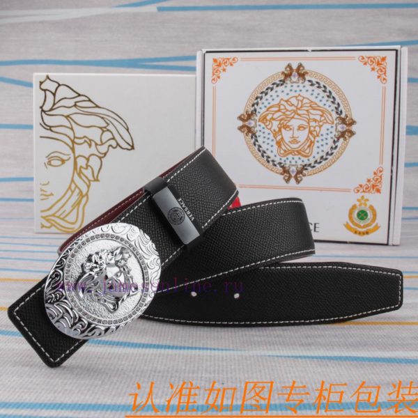 Belt belt Versace cowhide beltMen's belt material: 100% head layer cowhide belt, guaranteed k2p7xw6r