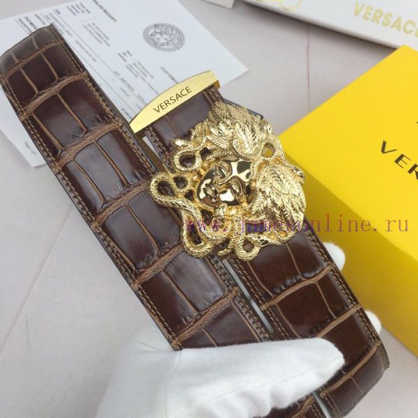 Versace Versace Top RemakesNew crocodile patternGrade: Imported from Italy, 100% original fa z6ighrsg - Image 4