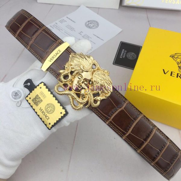 Versace Versace Top RemakesNew crocodile patternGrade: Imported from Italy, 100% original fa vtw1xpxw - Image 4
