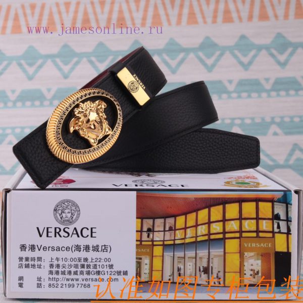 Belt belt Versace cowhide beltMen's belt material: 100% head layer cowhide belt, guaranteed ov6n2nxa