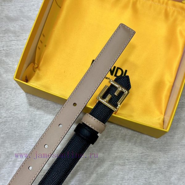 FENDL/Fendi width 20MM, imported calf leather, matched with ruthenium palladium plated F-buc b4iqlojo - Image 8