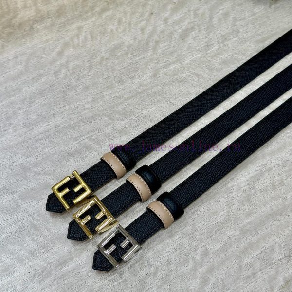 FENDL/Fendi width 20MM, imported calf leather, matched with ruthenium palladium plated F-buc b4iqlojo - Image 10