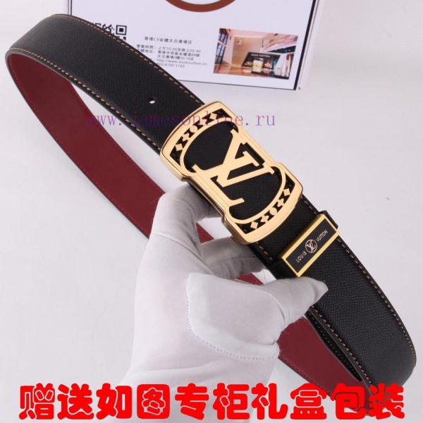 Belt LV Louis ️The waist belt is made of 100% cowhide, ensuring that the genuine leather is eqea9gc3