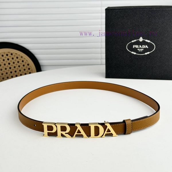 🧡 PRADA's magnificent leather belt exudes a simple yet exquisite elegance. The classic let hgh3ivow