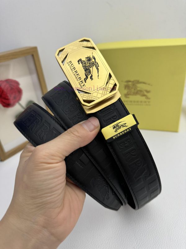 Burberry automatic beltMaterial: Leather Belt with 100% Head Layer. The leather belt is guar s4atph84 - Image 2