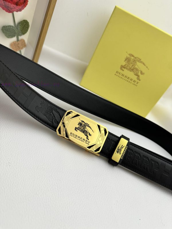 Burberry automatic beltMaterial: Leather Belt with 100% Head Layer. The leather belt is guar s4atph84 - Image 7