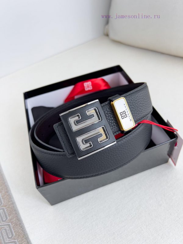 Givenchy GIVENCHY Belt ️ BeltHanging buckle, pure steel material buckle head, double-sided c tw9god6t
