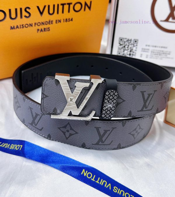 Belt LV Louis Vuitton's top tier replicaThe waistband is made of 100% cowhide, ensuring a ge y9o7aoka - Image 5