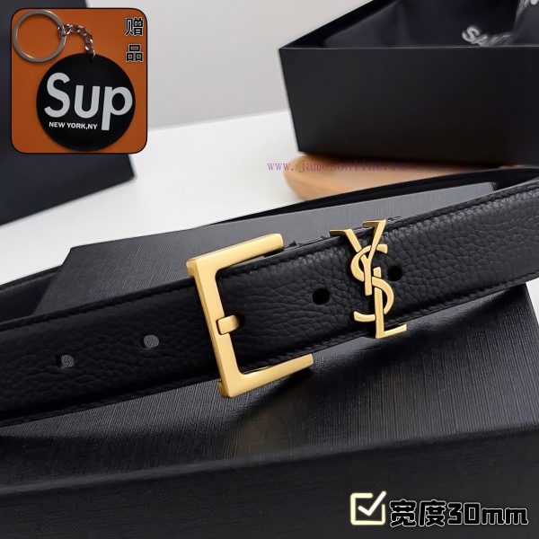 Female version Y.S.LComplete set of free keytag casual belt series with simple metal logo, s 028lmqf1 - Image 6
