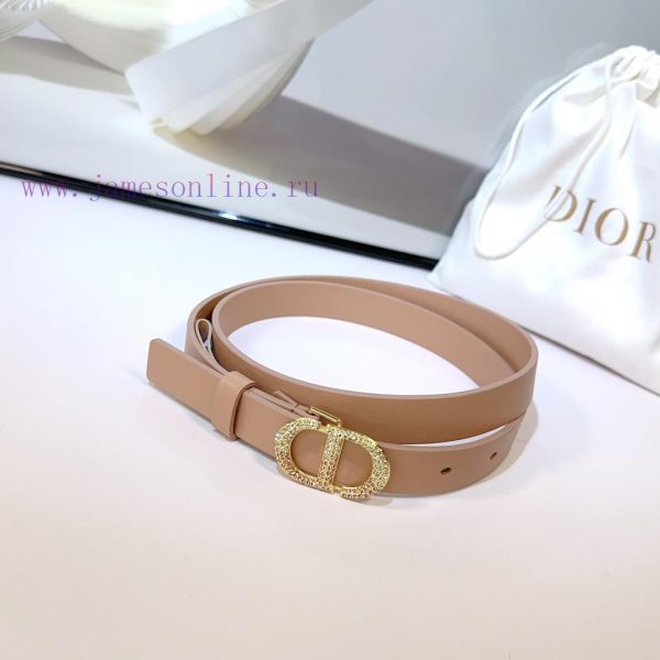 2.0cm Dior new belt, double-sided top layer cowhide material, length 75.80.85.90.95.100 euro 5hrbfd6j - Image 3