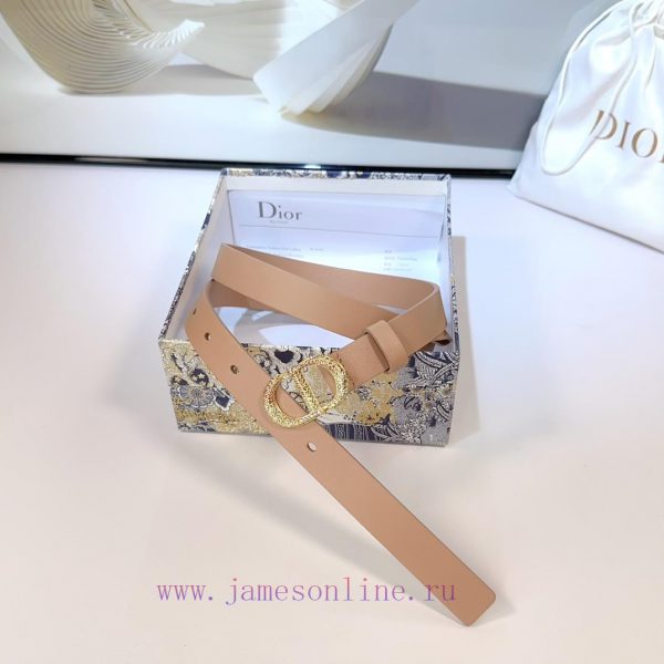 2.0cm Dior new belt, double-sided top layer cowhide material, length 75.80.85.90.95.100 euro 5hrbfd6j - Image 8