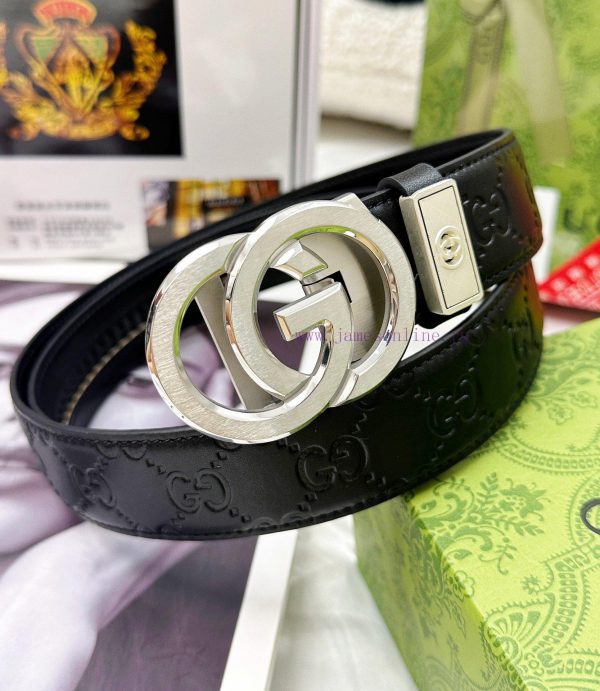 Belt Gucci Gucci automatic buckle-Belt replica Gucci The automatic belt series is made of 10 1py13al5