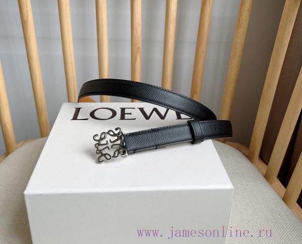 LOEWE's latest same style waist belt [Celebration] [Celebration] Plain cowhide leather belt t86vjebd
