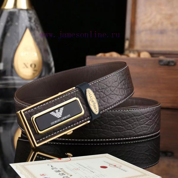 Complete setArmani100% dual color pure steel buckle materialThe front of the belt is made of q623v1t7 - Image 3