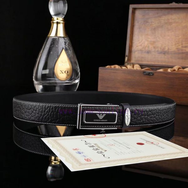 Complete setArmani100% dual color pure steel buckle materialThe front of the belt is made of q623v1t7 - Image 5