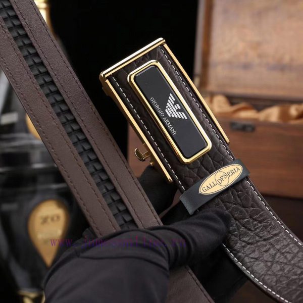Complete setArmani100% dual color pure steel buckle materialThe front of the belt is made of q623v1t7 - Image 8