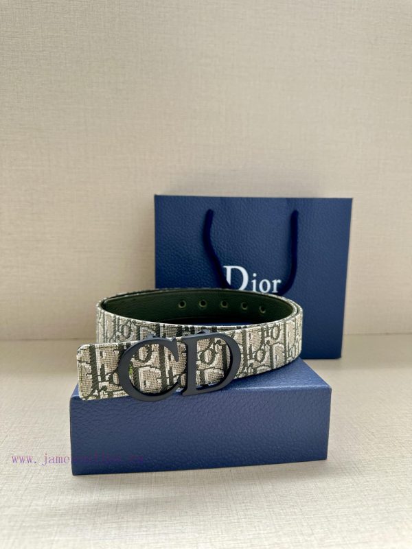 This 35mm double-sided belt with a width of 3.5cm combines elegant temperament with modern s 99pw628k - Image 4