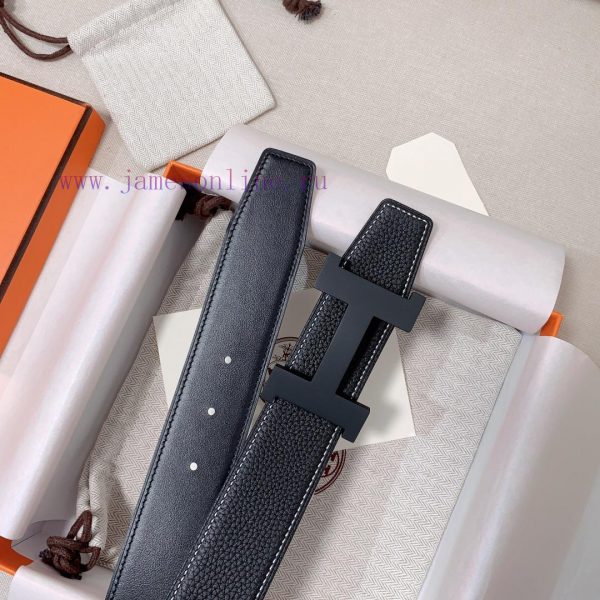 | Herm è s | Herm è s 38mm wide belt with double spliced body d415s4u0 - Image 3