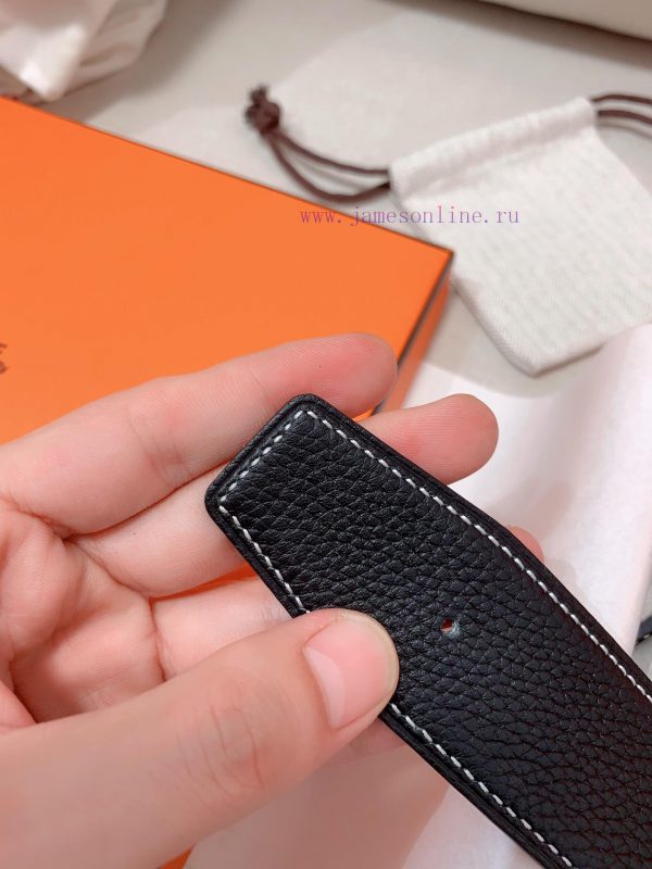 | Herm è s | Herm è s 38mm wide belt with double spliced body d415s4u0 - Image 5