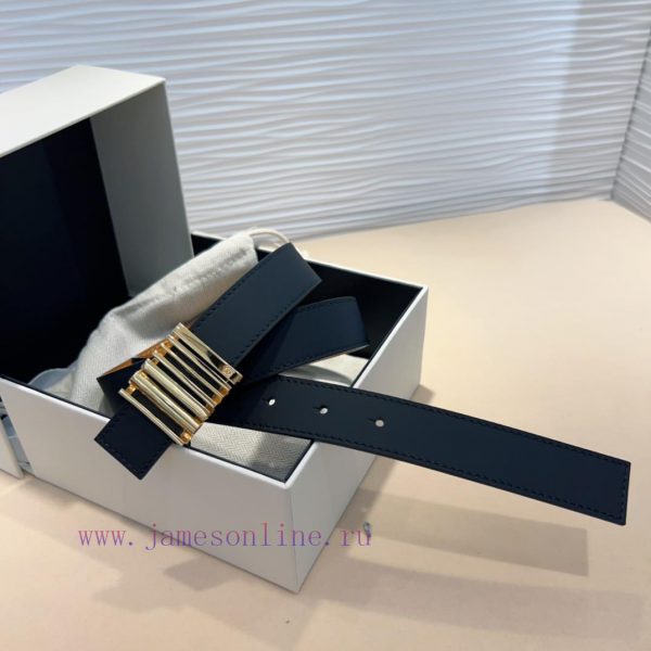 LOEWE's latest same style waist belt is made of smooth cowhide leather with a narrow belt an cch2z8lk