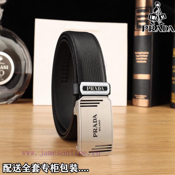 Complete setPradaBuckle material: Two tone pure steel buckleThe front of the belt is made of scrx51xx