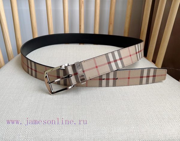 Burberry launches new matching palladium plated buckle design with engraved Burberry plaid w h5ek0axd - Image 5