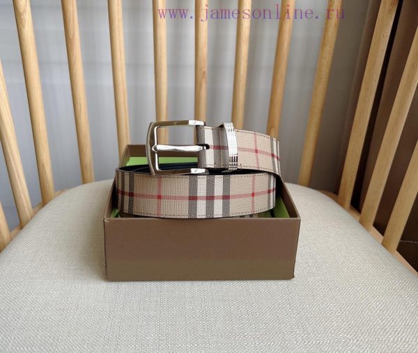 Burberry launches new matching palladium plated buckle design with engraved Burberry plaid w h5ek0axd - Image 6