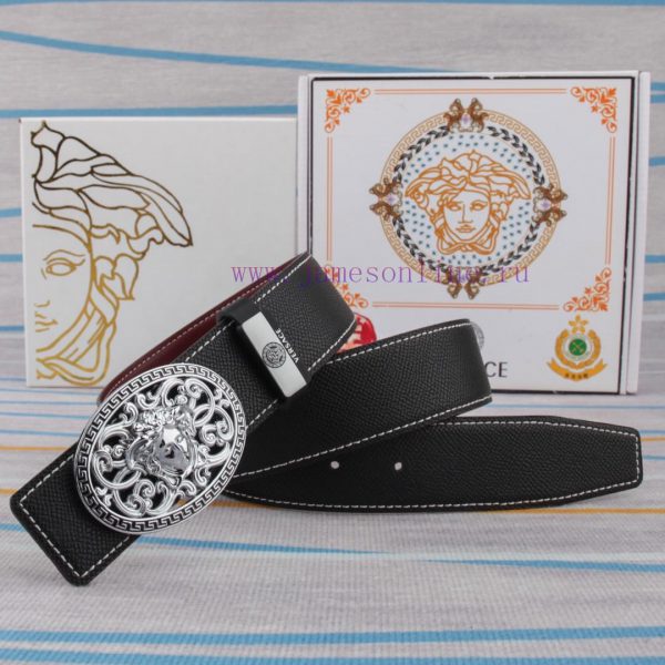 Belt belt Versace cowhide beltMen's belt material: 100% head layer cowhide belt, guaranteed c25nuluh