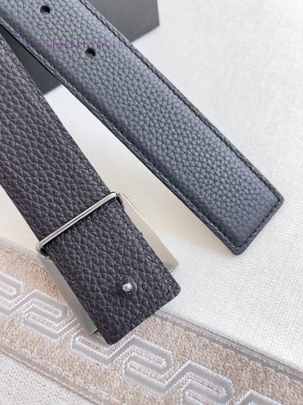 Givenchy GIVENCHY Belt ️ BeltHanging buckle, pure steel material buckle head, double-sided c l9b0l1hd - Image 6