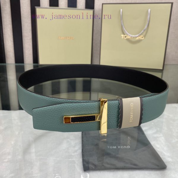 Tomford's latest popular double-sided top layer cowhide with original box and 3.8-wide new m 1wv7mps9 - Image 6