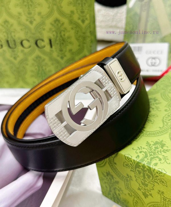 Belt Gucci Gucci automatic buckle-Belt replica Gucci The automatic belt series is made of 10 kyx4n75p