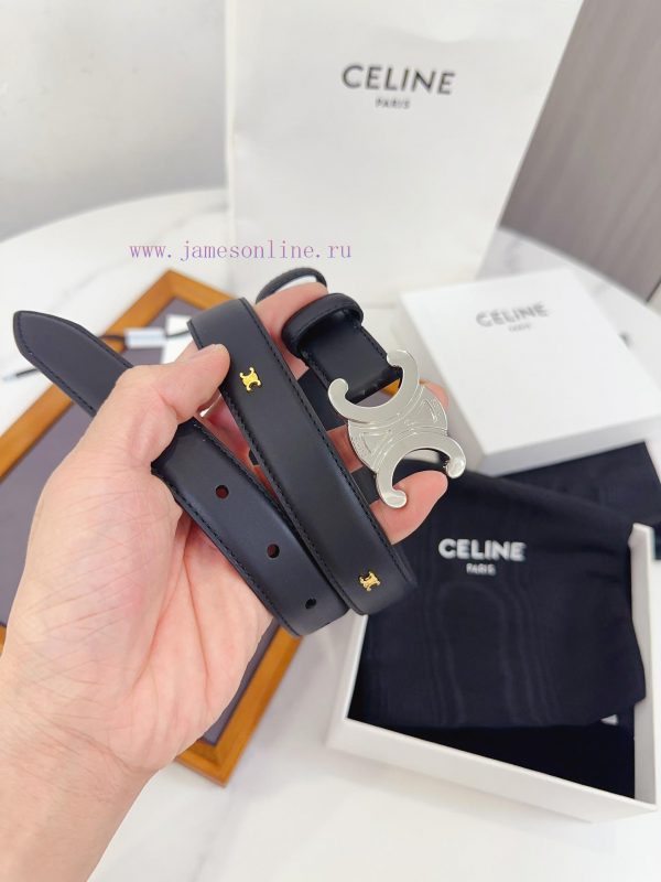 Celine has upgraded its materials with genuine IP plated steel buckles measuring 2.5 centime k5m4dqeb - Image 3