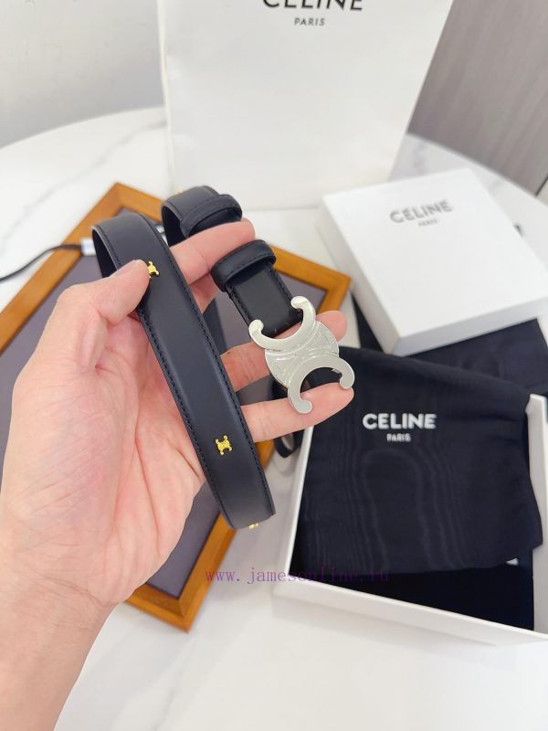 Celine has upgraded its materials with genuine IP plated steel buckles measuring 2.5 centime k5m4dqeb - Image 4