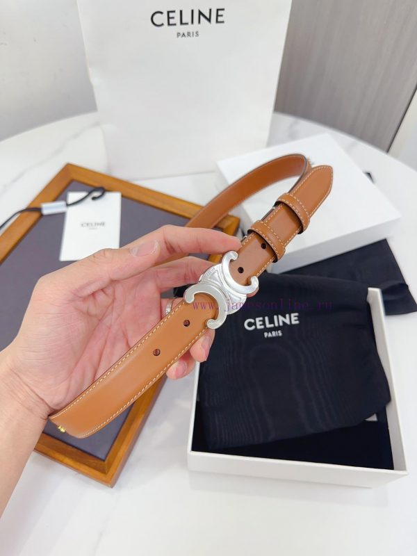 Celine has upgraded its materials with genuine IP plated steel buckles measuring 2.5 centime ke6b9142 - Image 5