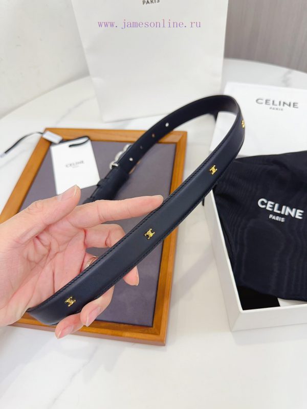 Celine has upgraded its materials with genuine IP plated steel buckles measuring 2.5 centime k5m4dqeb - Image 8