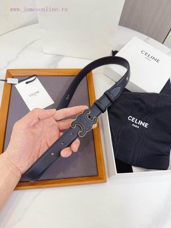 Celine has upgraded its materials with genuine IP plated steel buckles measuring 2.5 centime 8w21xjll - Image 6