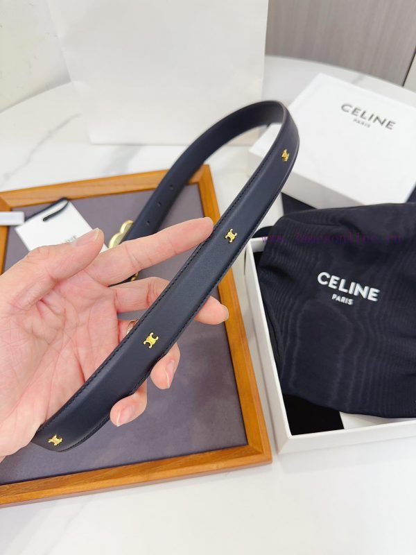 Celine has upgraded its materials with genuine IP plated steel buckles measuring 2.5 centime 8w21xjll - Image 8