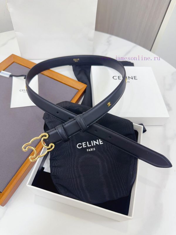Celine has upgraded its materials with genuine IP plated steel buckles measuring 2.5 centime kjma6j7y - Image 4