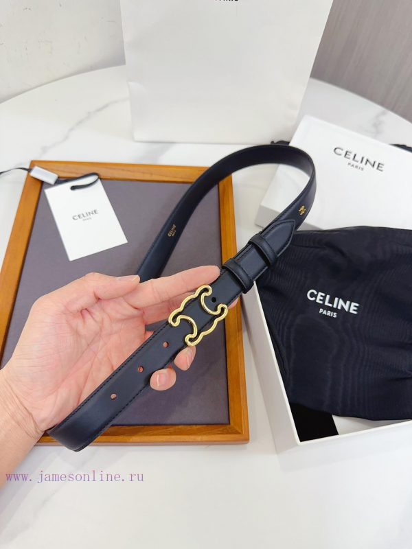 Celine has upgraded its materials with genuine IP plated steel buckles measuring 2.5 centime kjma6j7y - Image 6