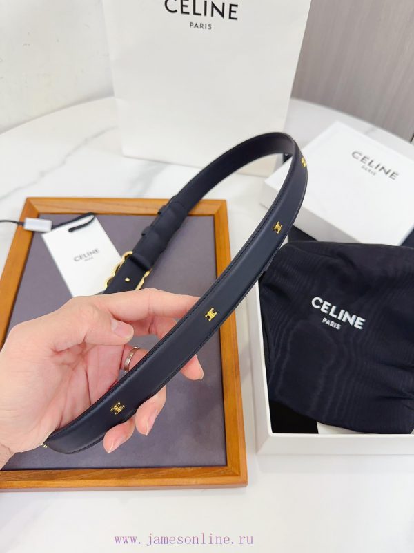 Celine has upgraded its materials with genuine IP plated steel buckles measuring 2.5 centime 64awczoz - Image 7