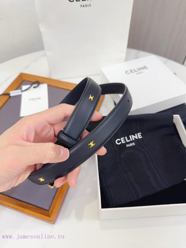 Celine has upgraded its materials with genuine IP plated steel buckles measuring 2.5 centime tqz7hog3 - Image 5