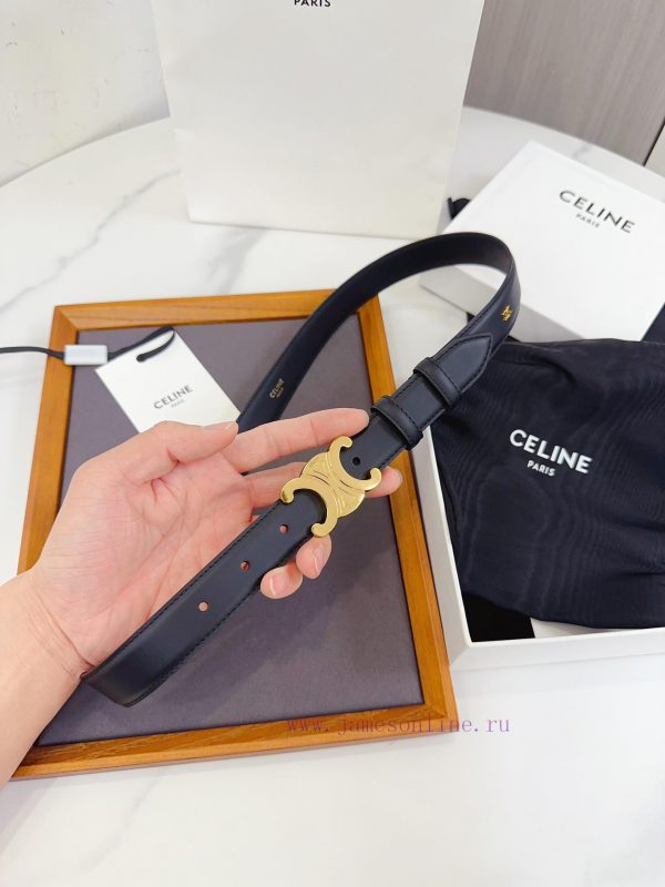 Celine has upgraded its materials with genuine IP plated steel buckles measuring 2.5 centime tqz7hog3 - Image 6