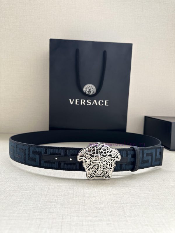 Width 3.8cm Versace This satin belt from Versace has a very casual style, adorned with the i twf9kxui