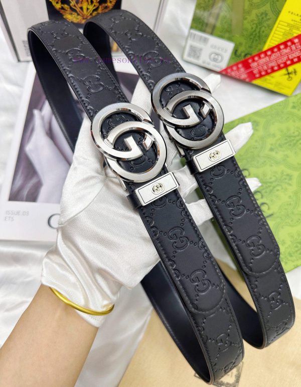 Belt Gucci Gucci automatic buckle-Belt replica Gucci The automatic belt series is made of 10 h1v1uerl