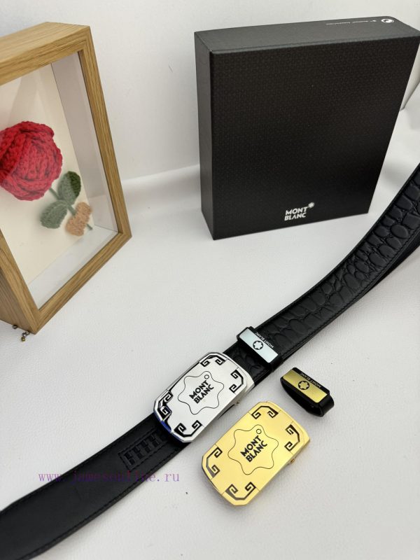 Montblanc Automatic BeltMaterial: Leather Belt with 100% Head Layer. The leather belt is gua bmahm8o7