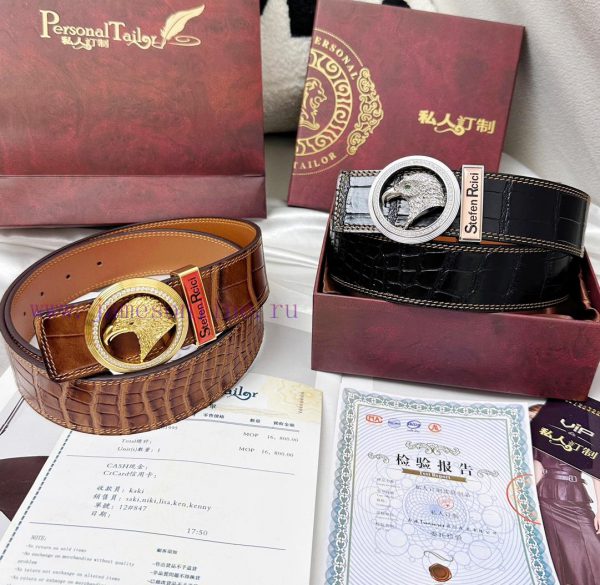 Belt Stefen Rcici Nitz set with diamondsBelt replica Private customized high-end supply vers c3g4h7eh
