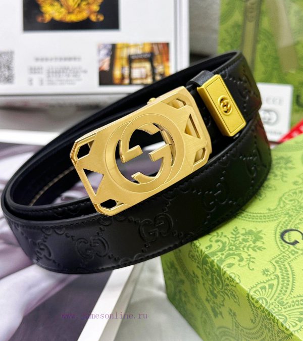 Belt Gucci Gucci automatic buckle-Belt replica Gucci The automatic belt series is made of 10 ayizw8bh