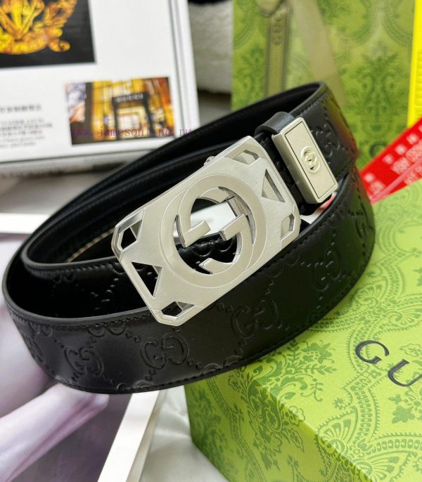 Belt Gucci Gucci automatic buckle-Belt replica Gucci The automatic belt series is made of 10 d8994n0m